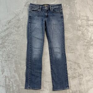 Lucky Brand Sweet Straight Jeans Womens 2/26* Medium Wash Stretch Stretch Denim
